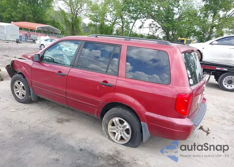 2003 Honda Pilot Ex-L z USA, uszkodzony, nr VIN 2HKYF18543H593649